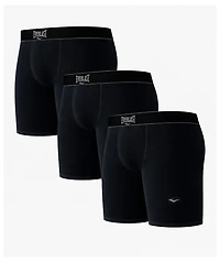 Everlast 3 Pack Black Boxer Briefs