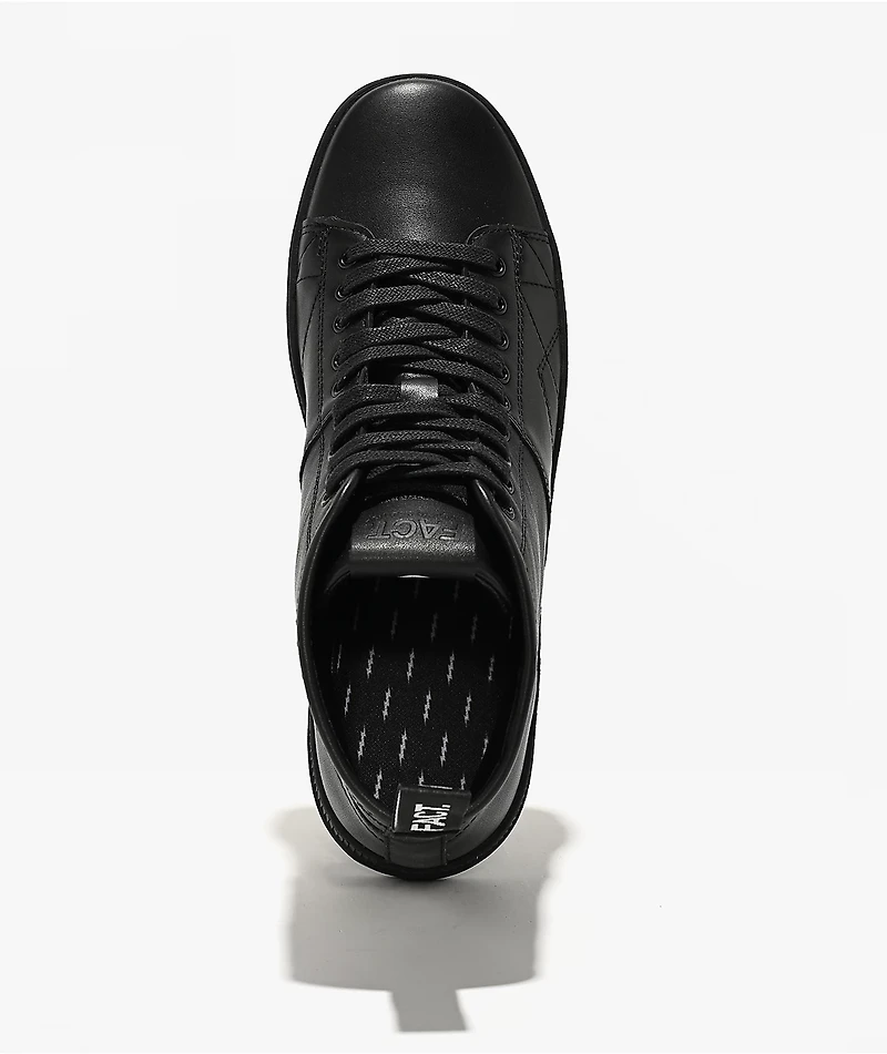 FACT. CNTRL Monkey Black Leather Shoes