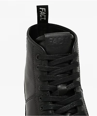 FACT. CNTRL Monkey Black Leather Shoes