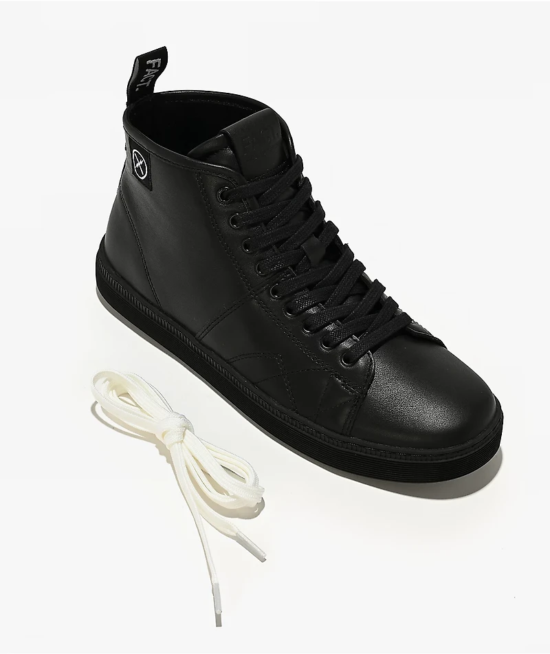 FACT. CNTRL Monkey Black Leather Shoes