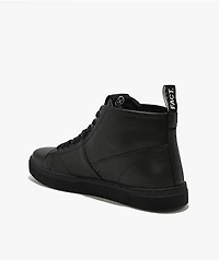FACT. CNTRL Monkey Black Leather Shoes