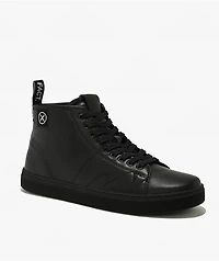 FACT. CNTRL Monkey Black Leather Shoes