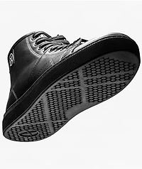 FACT. CNTRL Monkey Black Leather Skate Shoes
