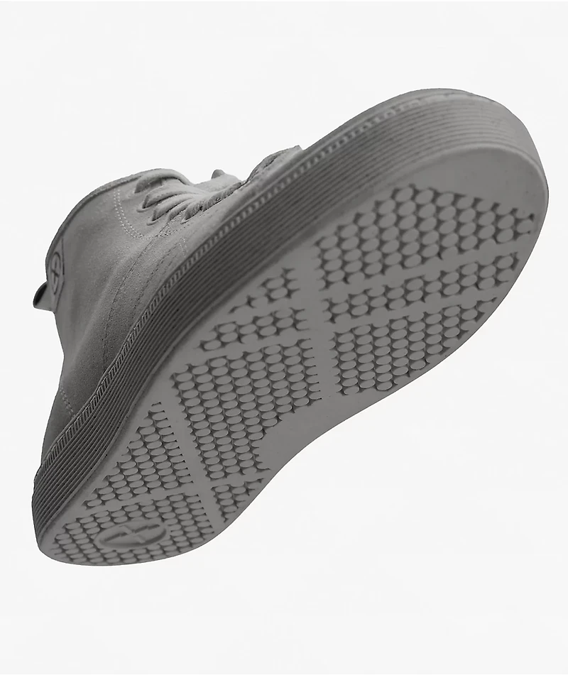 FACT. CNTRL Monkey Dirty White Suede Skate Shoes