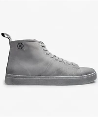 FACT. CNTRL Monkey Dirty White Suede Skate Shoes
