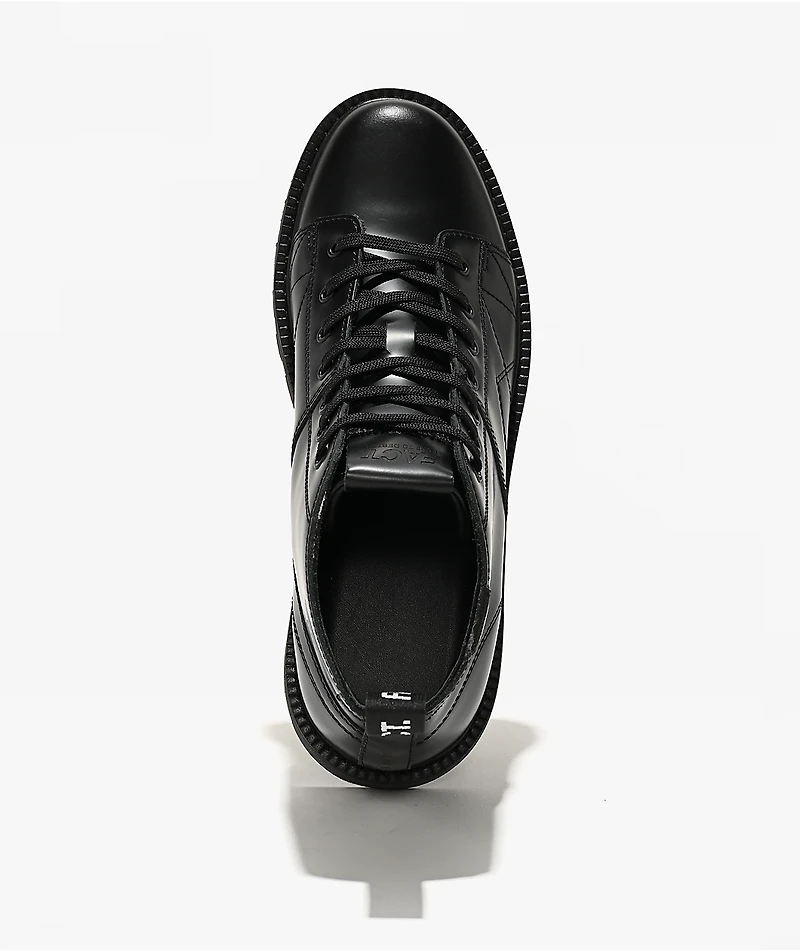 FACT. Monkey Black Leather Boots