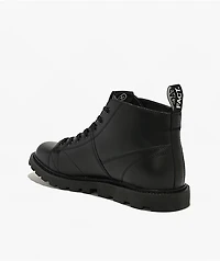 FACT. Monkey Black Leather Boots