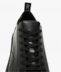 FACT. Monkey Black Leather Shoes