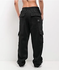FB County Black Cargo Sweatpants