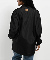 FB County Black Windbreaker Jacket