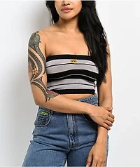 FB County Charlie Brown Black Tube Top