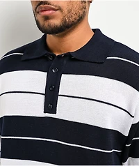 FB County Charlie Brown Navy & White Polo Shirt