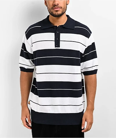 FB County Charlie Brown Navy & White Polo Shirt