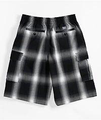 FB County Checker Blue Cargo Shorts