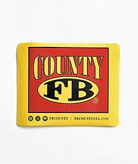 FB County Classic Logo Sticker