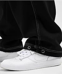 FB County Contrast Black Cargo Sweatpants