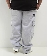 FB County Contrast Grey Cargo Sweatpants