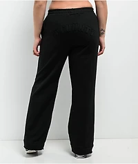 FB County French Terry Black Sweatpants