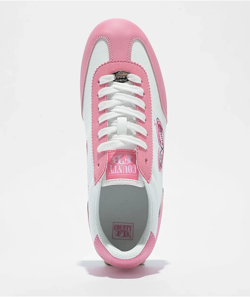 FB County Frisco Ben Graphic Pink Shoes