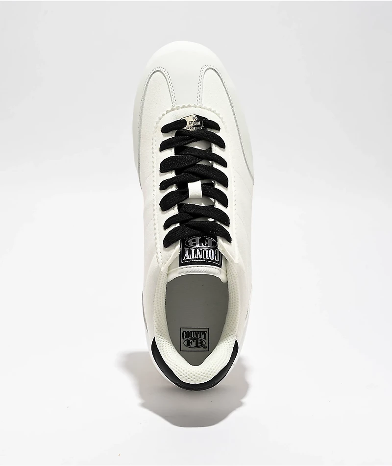 FB County Frisco Ben White & Black Shoes