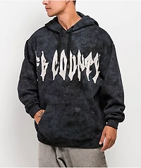 FB County Glitter Black Hoodie