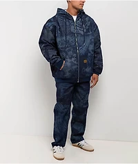FB County Hard Denim Navy Zip Jacket
