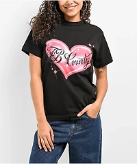 FB County Heart Logo Black T-Shirt