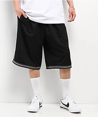 FB County Heavyweight Black Mesh Shorts