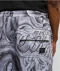 FB County Inked Up Grey Baggy Sweatpants