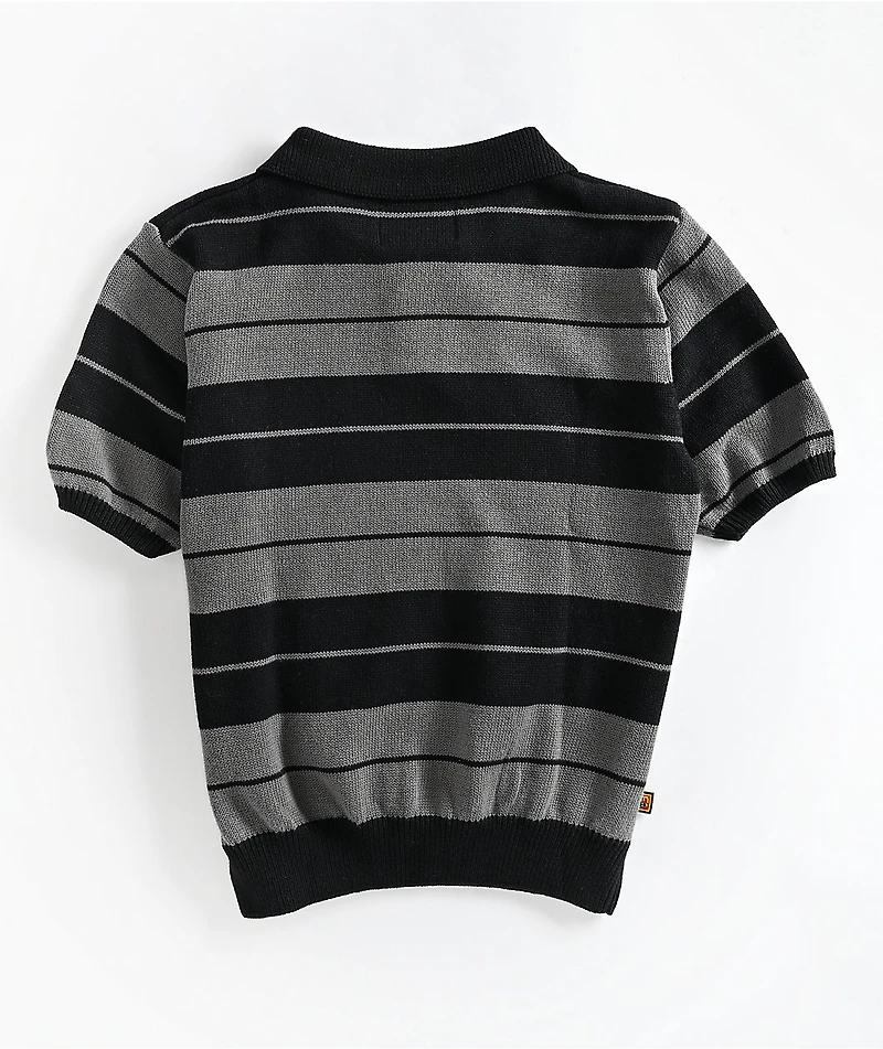 FB County Kids Charlie Brown Black & Grey Polo Shirt