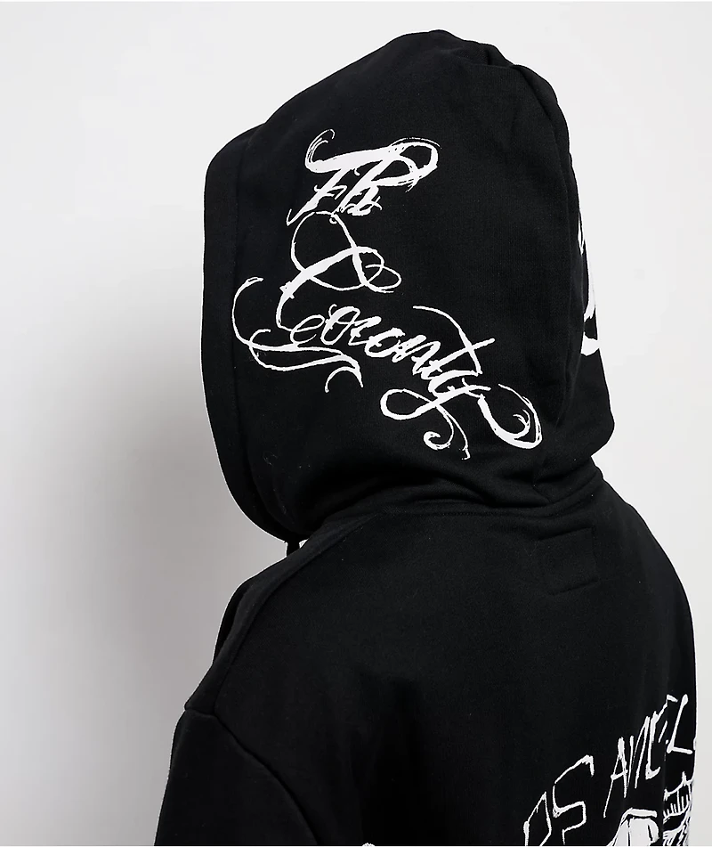FB County Lifestylez Black Hoodie