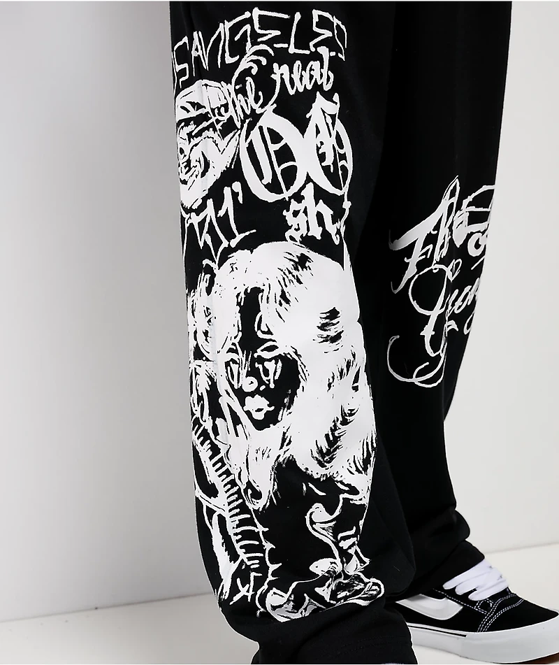 FB County Lifestylez Black Sweatpants