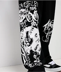 FB County Lifestylez Black Sweatpants