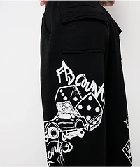 FB County Lifestylez Black Sweatpants