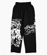 FB County Lifestylez Black Sweatpants