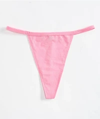 FB County Logo Pink Thong Underwear