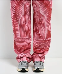 FB County Mi Amor Rhinestone Pink Sweatpants