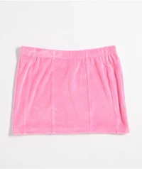 FB County Pink Velour Skirt