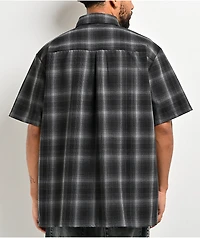 FB County Plaid Black Button Up Shirt