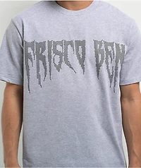 FB County Rhinestone Heavyweight Grey T-Shirt