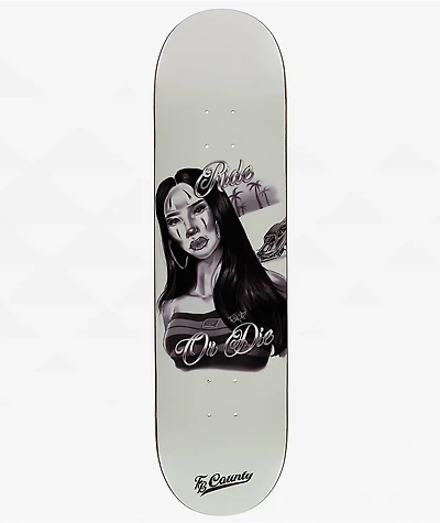 FB County Ride Or Die 8.25" Skateboard Deck