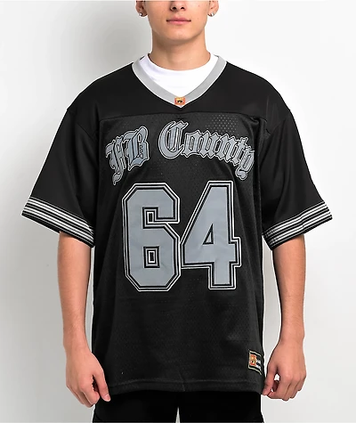 FB County Signature Black Football Jersey