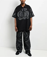 FB County Tatted Black Quarter Zip Shirt