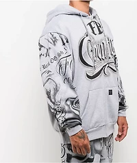 FB County Tatted Up Grey Zip Hoodie