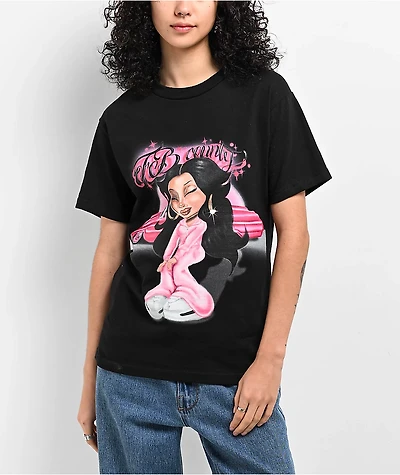 FB County Velour Suit Black T-Shirt
