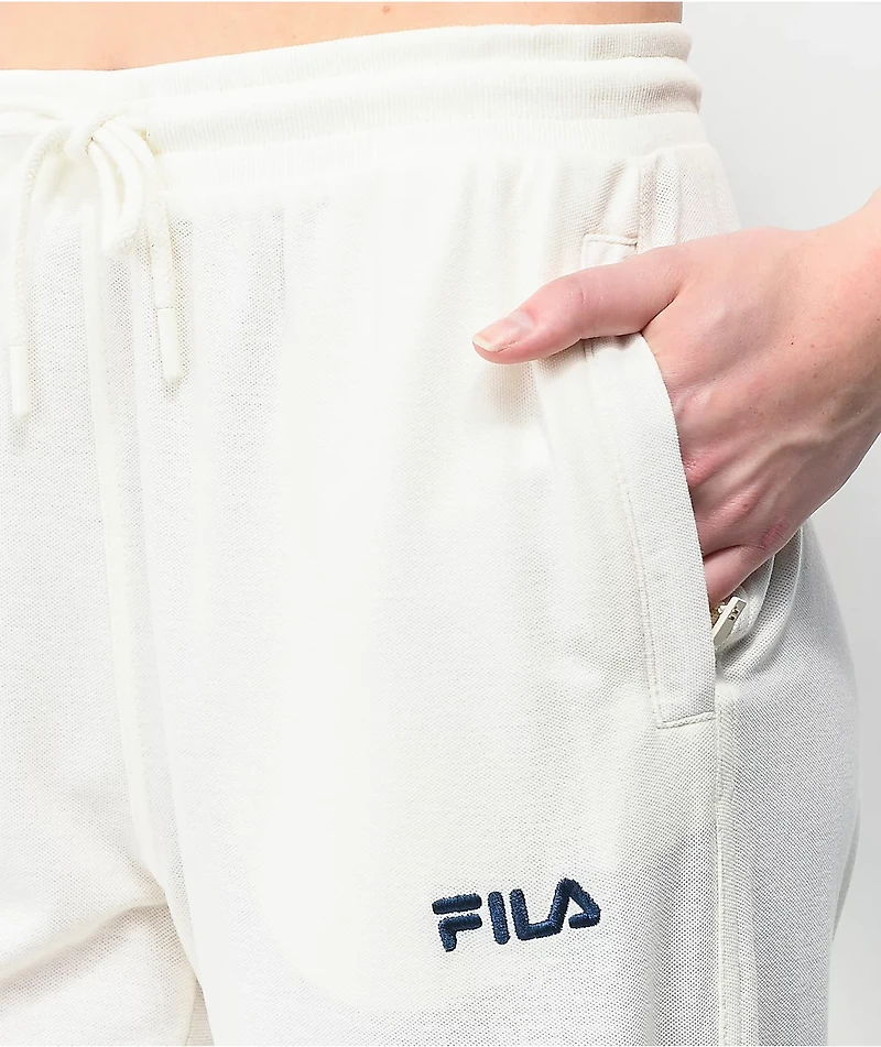 FILA Giacoma White Jogger Sweatpants