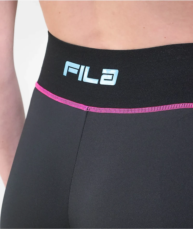 FILA Nala Black Bike Shorts