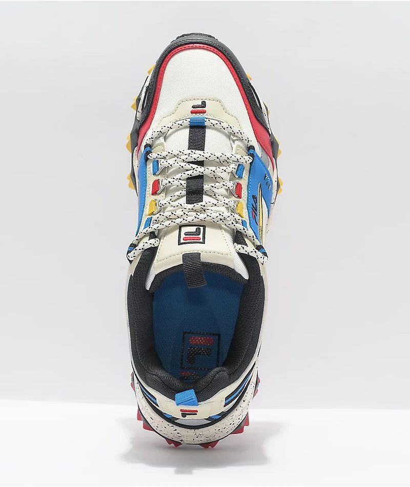 FILA Oakmont Gardenia Black & Blue Shoes