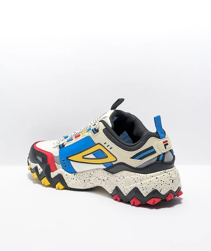 FILA Oakmont Gardenia Black & Blue Shoes