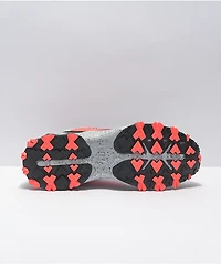 FILA Oakmont Trail Black & Fiery Coral Shoes